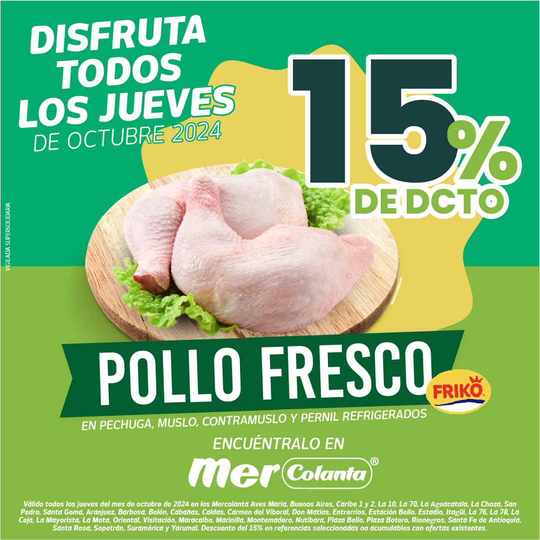 Pollo en Colanta