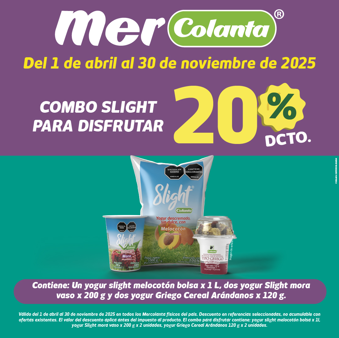 Combo slight para disfrutar