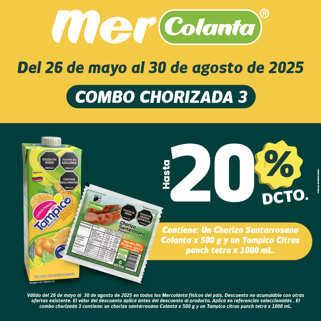 Combo Chorizada 3