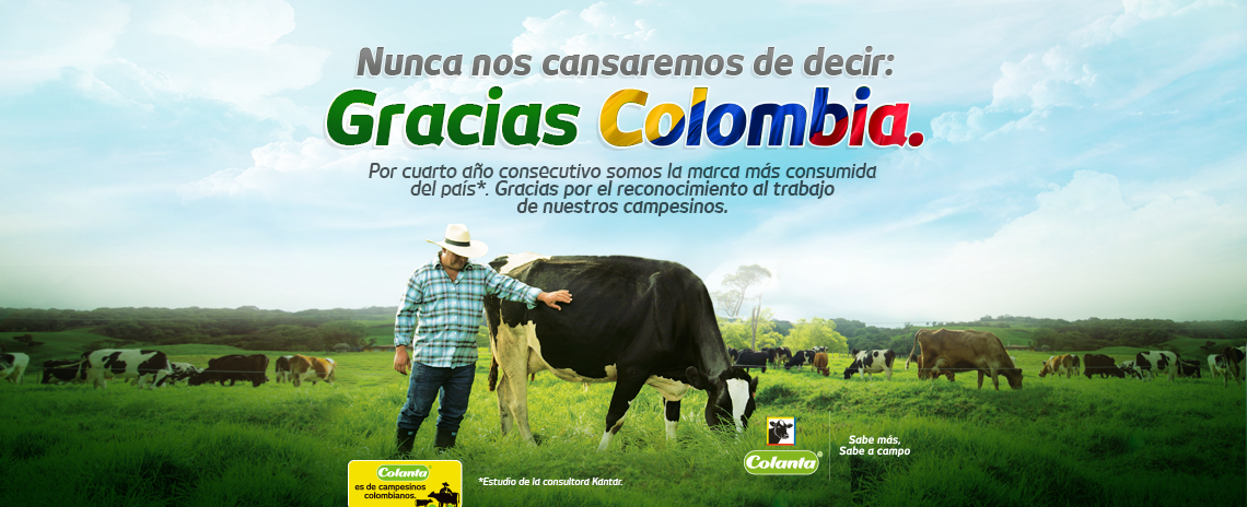 Colanta lidera entre las marcas colombianas más consumidas