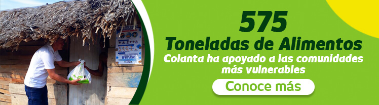 575 toneladas alimentos donacion colanta comunidades