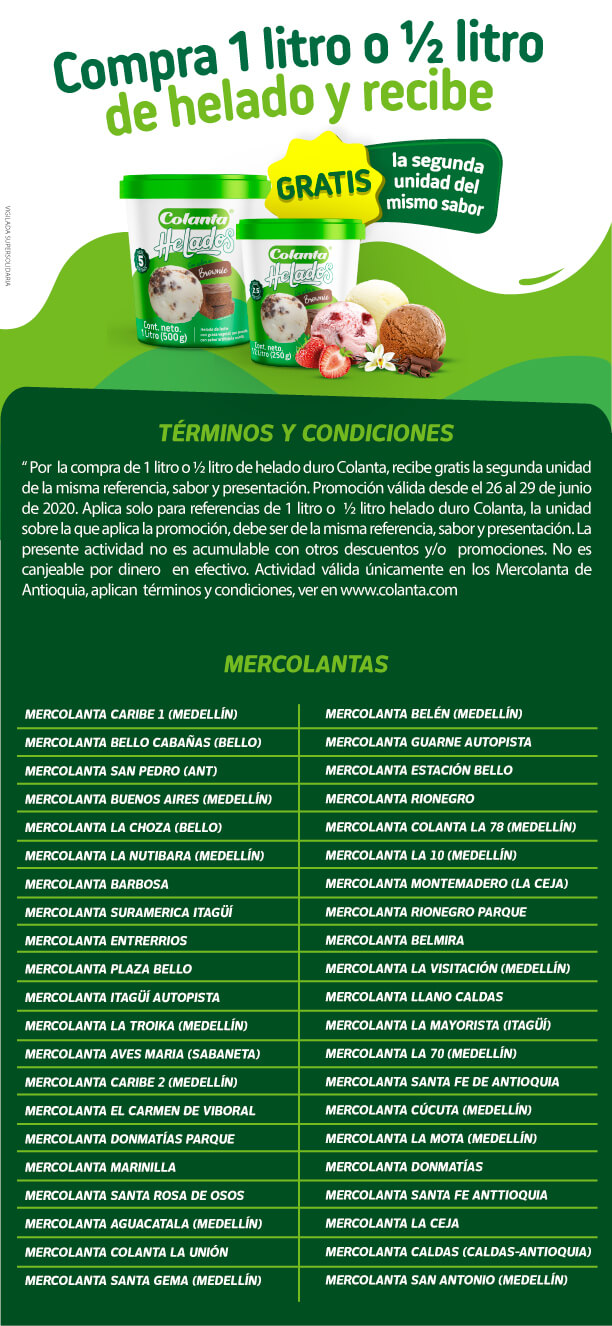 promocion helado