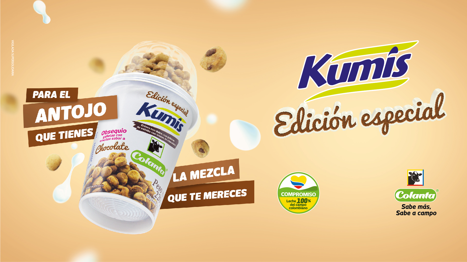 Kumis con galletas de chocolate | Edición especial