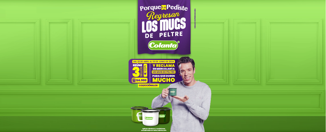 Porque lo pediste, volvieron los Mugs de Peltre