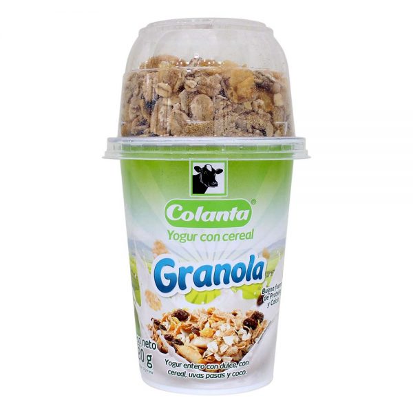 Yogur con Cereal Ganola 1 unidad