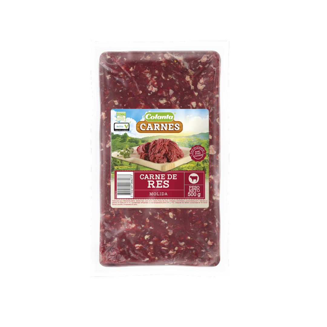 Carne Molida de Ternera, 500g