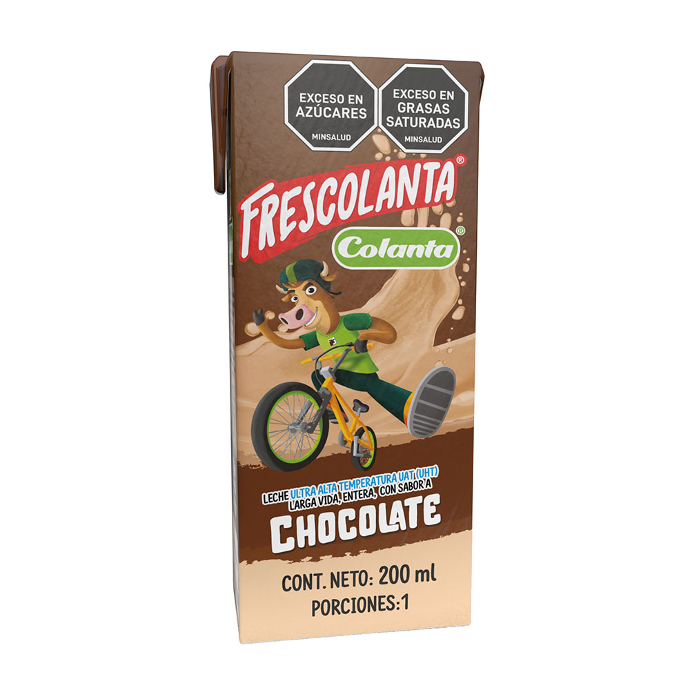 Frescolanta de Chocolate - Bebida Chocolatada de Colanta