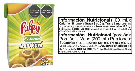 Avena molida sabor maracuyá 300 G