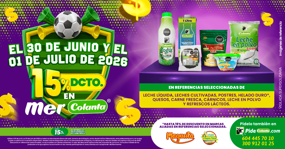 Términos y condiciones – Descuentos del 30 de junio al 1 de julio