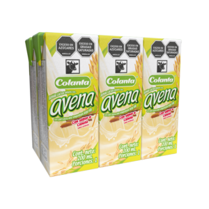 Avena con Sabor Canela Caja 200 ml x 6 Unidades