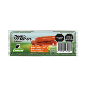 Chorizo con Ternera Premium x 100 g