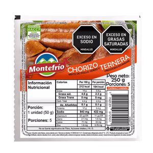 Chorizo con Ternera Montefrio 250 g