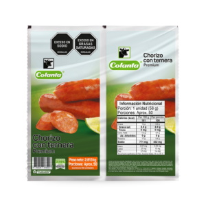 Chorizo con Ternera Premium x 2813 g