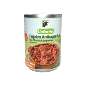 Frijoles Antioqueños con Chorizo Campesino Lata x 580 gr
