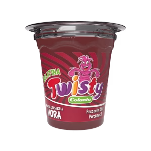 Gelatina twisty mora 120 g