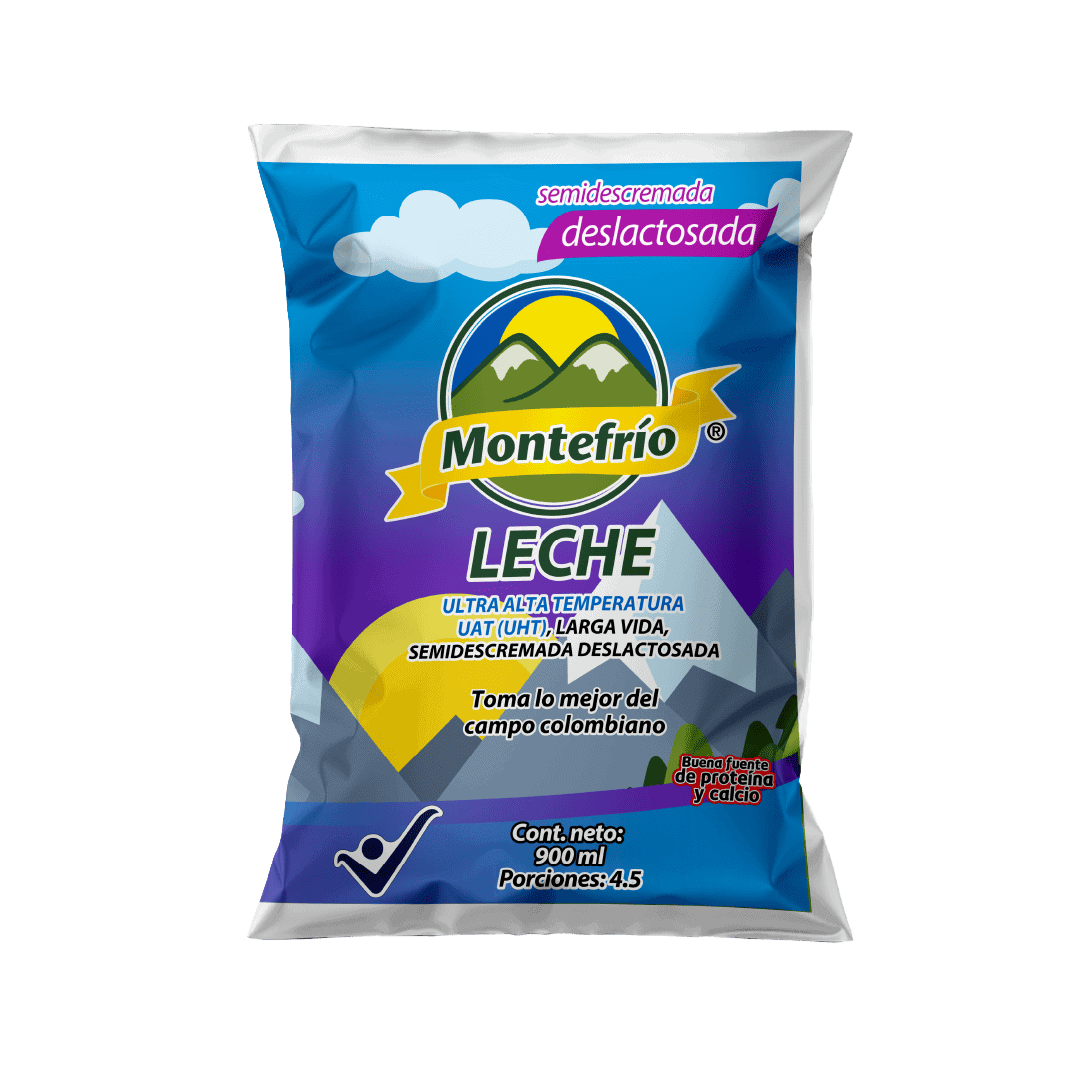 Leche UHT Deslactosada Montefrío x 900 ml