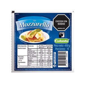 Queso Tipo Mozarella 450 g