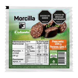 Morcilla Colanta x 225 g