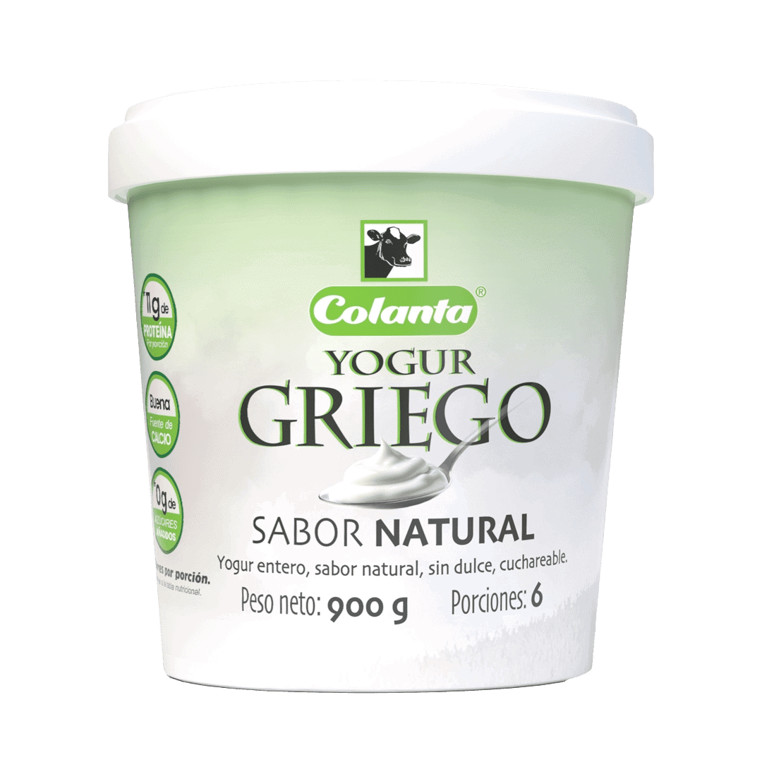 Yogur Griego Natural Colanta x 900 gr
