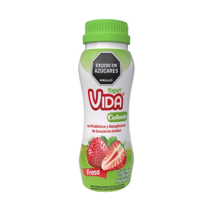 Yogurt Vida Fresa Botella x 100 ml