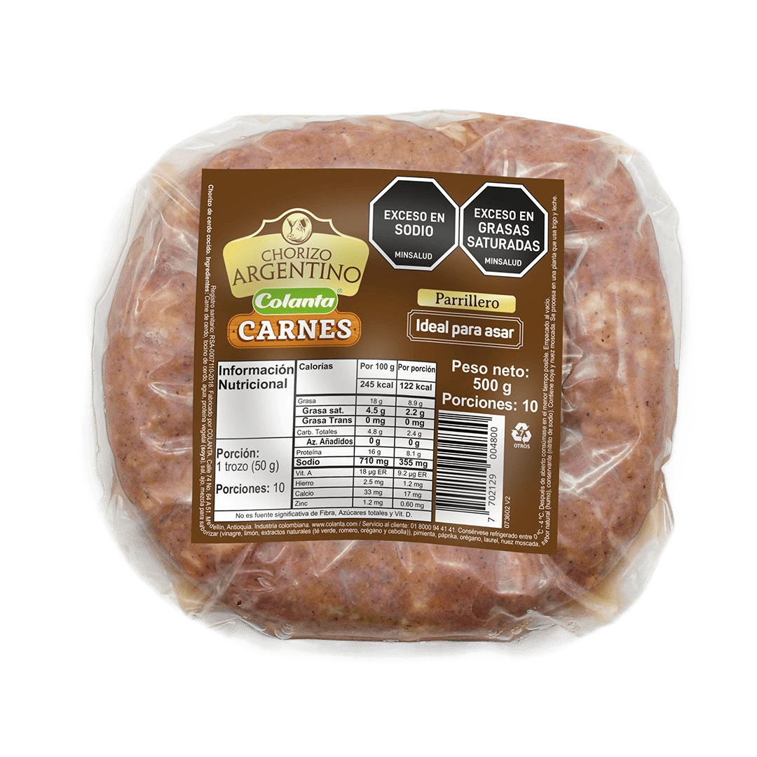Chorizo Argentino x 500 g