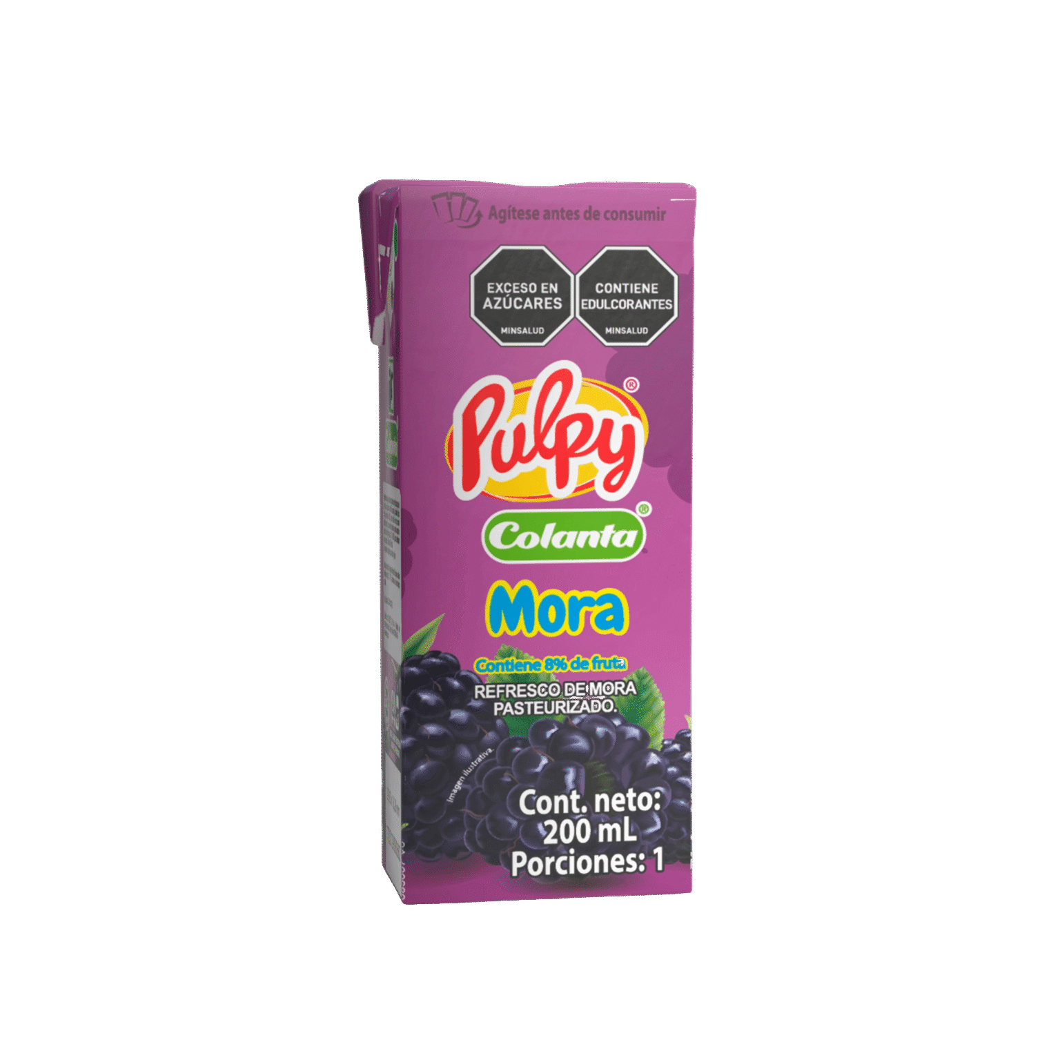 Pulpy Mora Slim x 200 ml