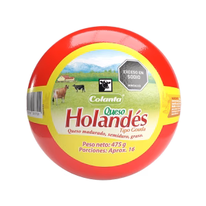 Queso tipo holandés x 475 g