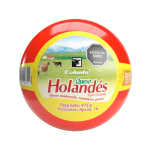 Queso tipo holandés x 475 g