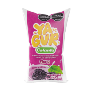 Yagur® Colanta Mora Bolsa x 200 g