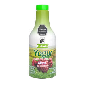 Yogur Entero Mora Colanta Garrafa x 1750 g