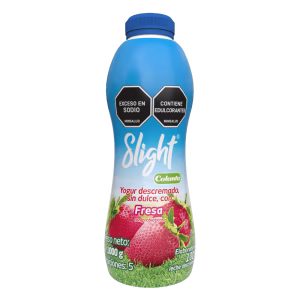 Yogur Slight Fresa Colanta Garrafa x 1000 g